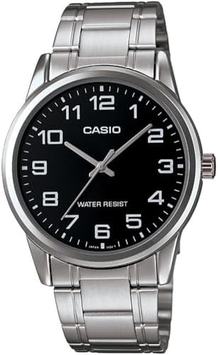 Men's analog watch in stainless steel MTP-